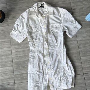 Zara White Mini Dress